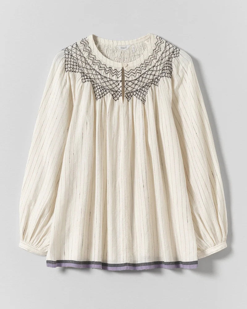 Toast - Mulmul Top - White