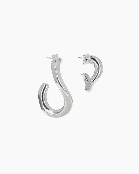Justine Clenquet - Yara Earrings - Palladium