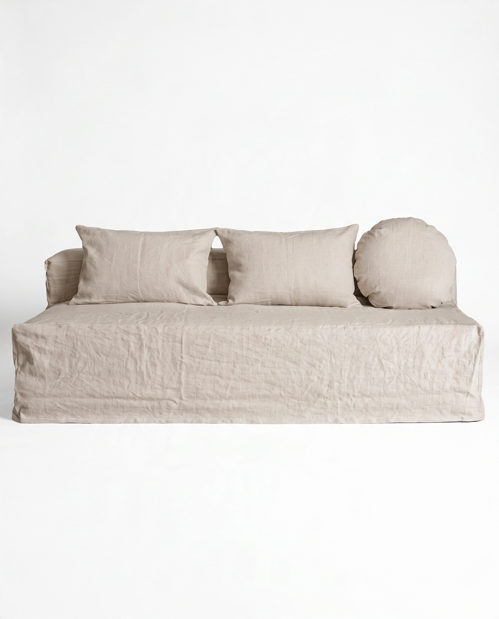 Bed And Philosophy - Canapé Urban Convertible 3 Places - Blanc Craie