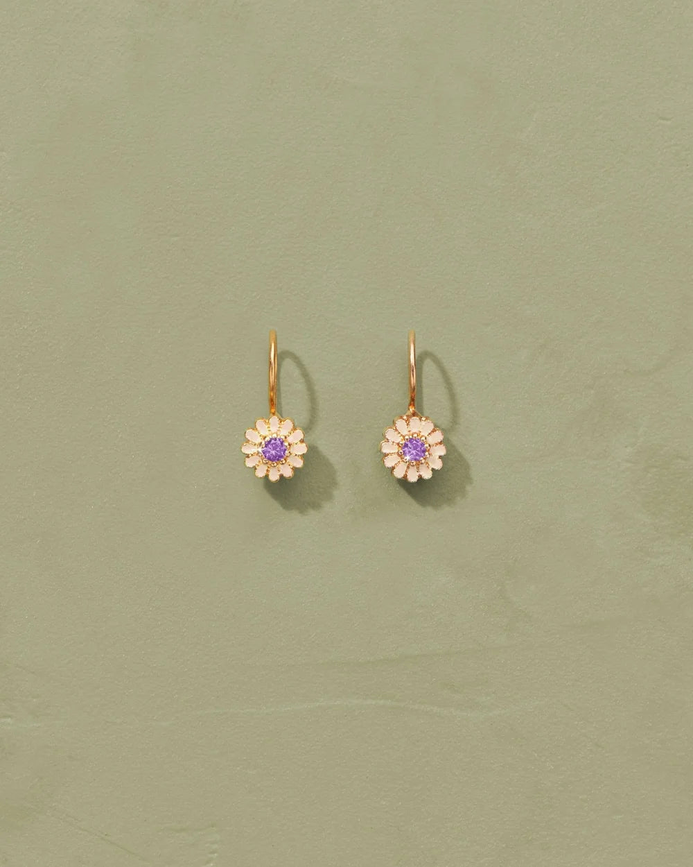 Tityaravy - Bo Sai earrings - White Amethyst