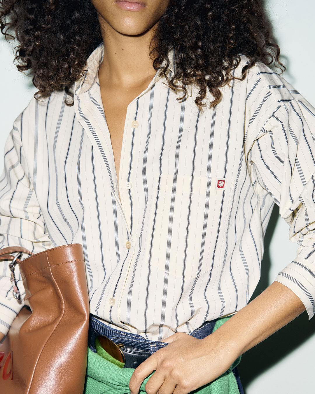 Merci x Gerard Darel - Shirt - Natural