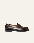 Gh Bass - Mocassins Weejuns Penny - Chocolat - vue de profil