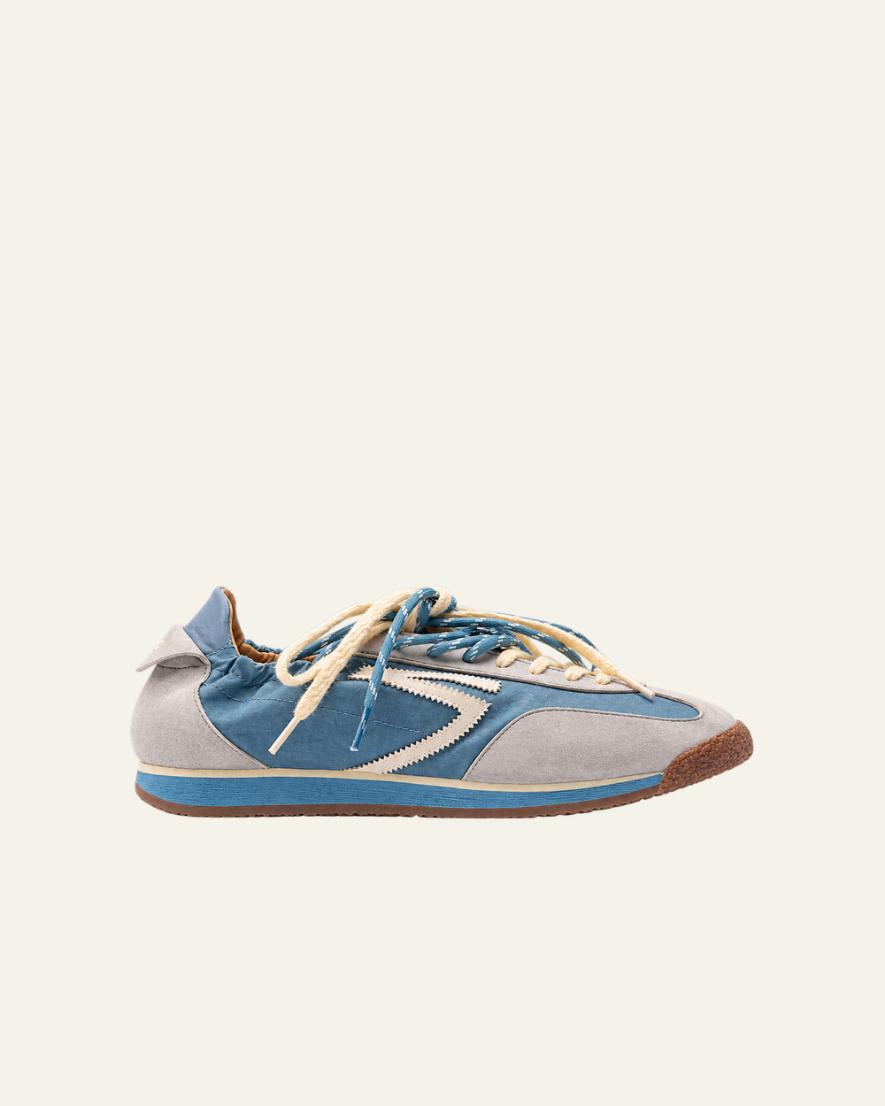 Puraai - Baskets 6.02 Panther - Jeans - vue de profil
