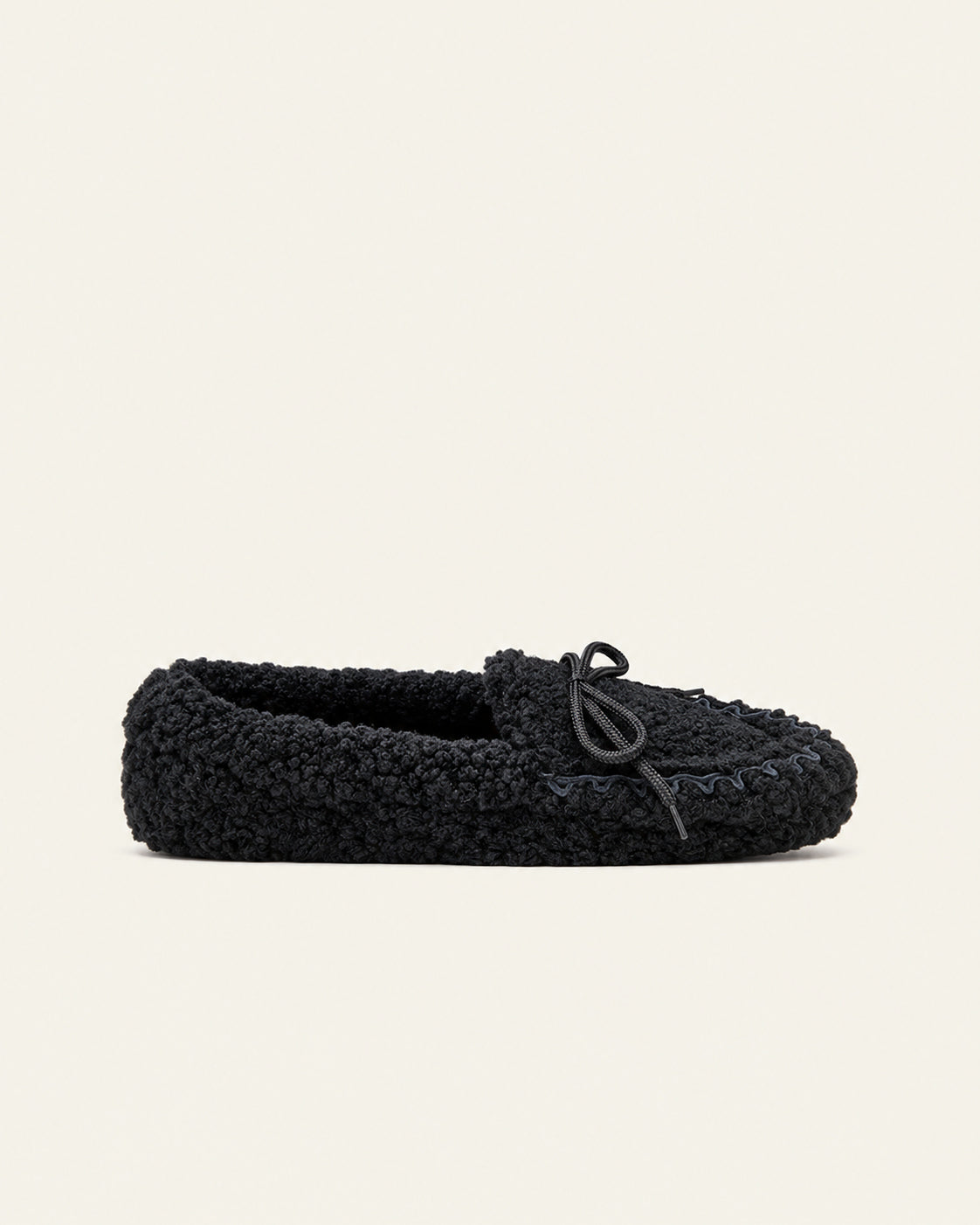Milona - Chaussons Mocassins - Noir
