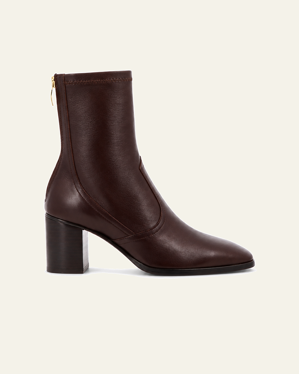 Socque - Bottes Cliff - Chocolat - vue de profil