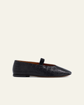 Socque - Ballerines Telma - Noir - vue de profil