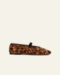 Socque - Ballerines Telma - Leopard - vue de profil