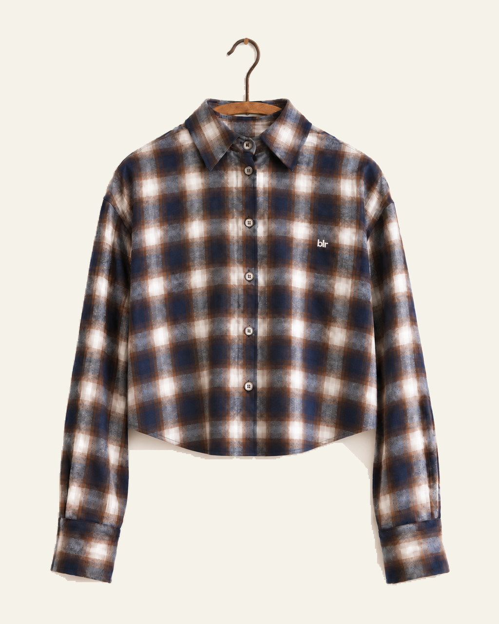 Bellerose - Chemise Johan - Carreaux Multi sur cintre