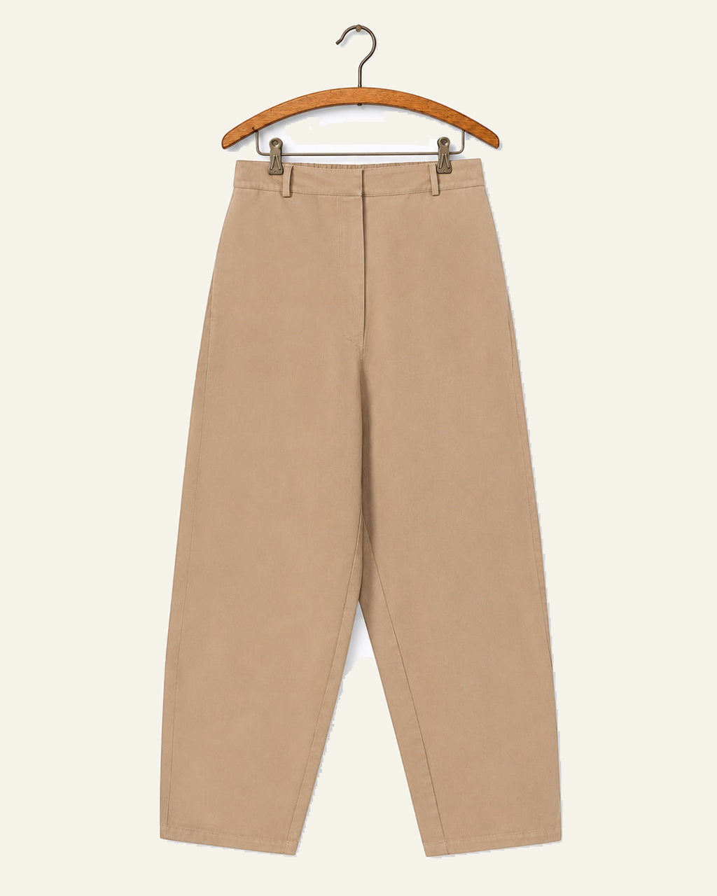 Cordera - Pantalon Cintré - Camel - sur cintre