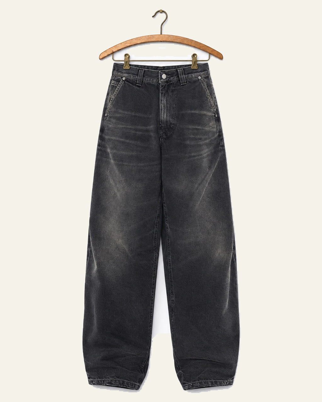 Haikure - Jeans Sibilla - Noir Vintage - sur cintre