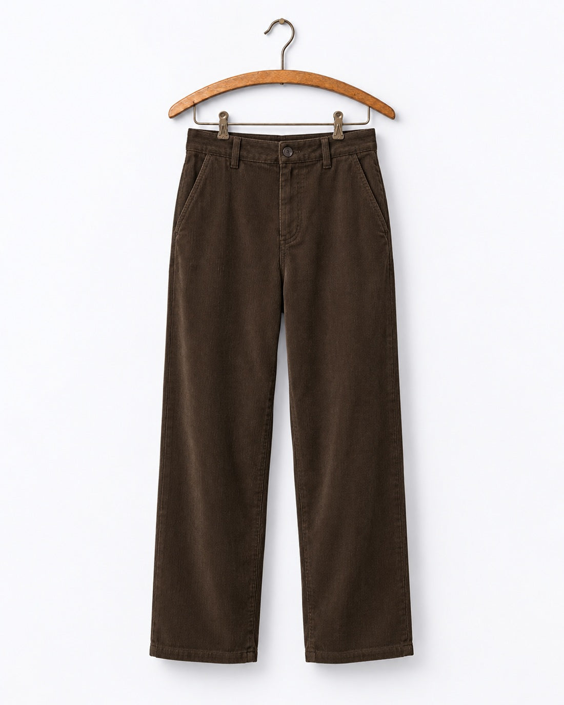 Belle Pièce - Pantalon Russel en velours côtelé - Ours - sur cintre