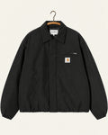 Carhartt Wip - Veste Stanwood - Noir, vue de face sur cintre