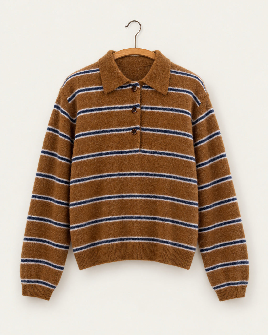 Bellerose - Polo Dussyr - Marron - vue sur cintre