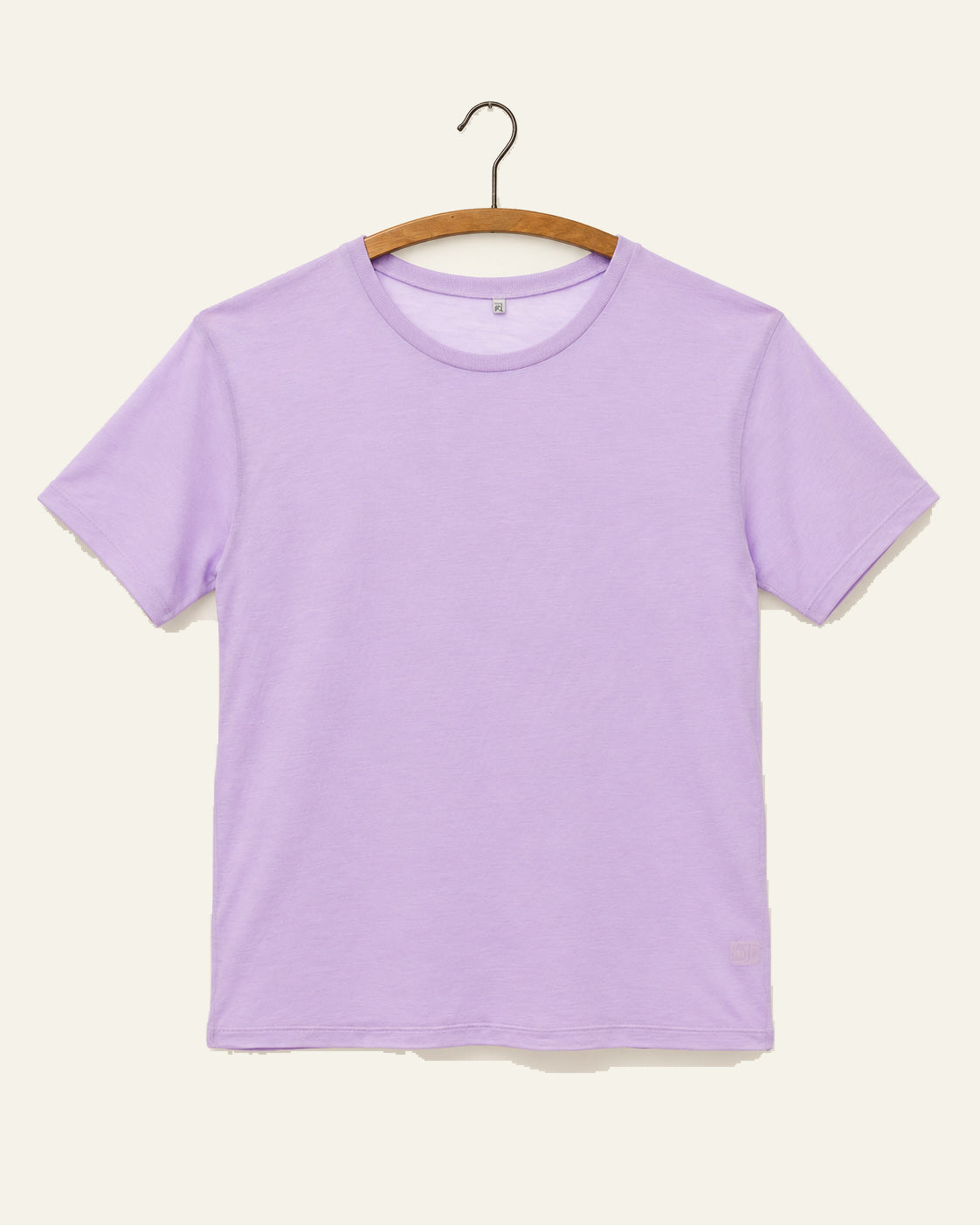 Baserange - T Shirt Ample - Violet - vue sur cintre