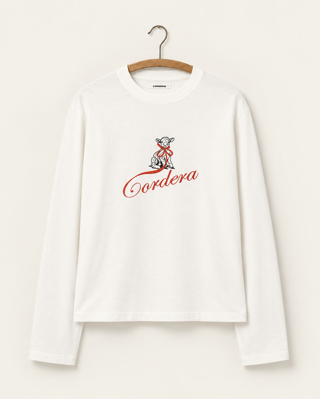 Cordera - T-Shirt - Blanc - vue sur cintre