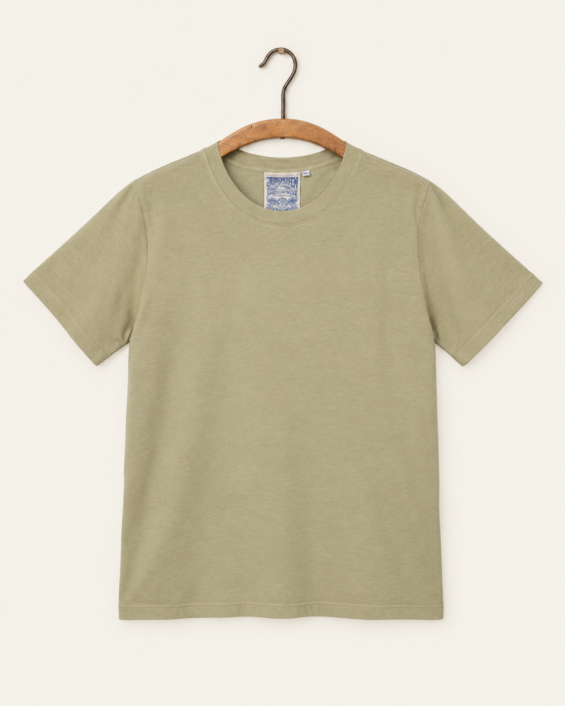 Jungmaven - T-Shirt Jung - Desert Kaki - sur cintre