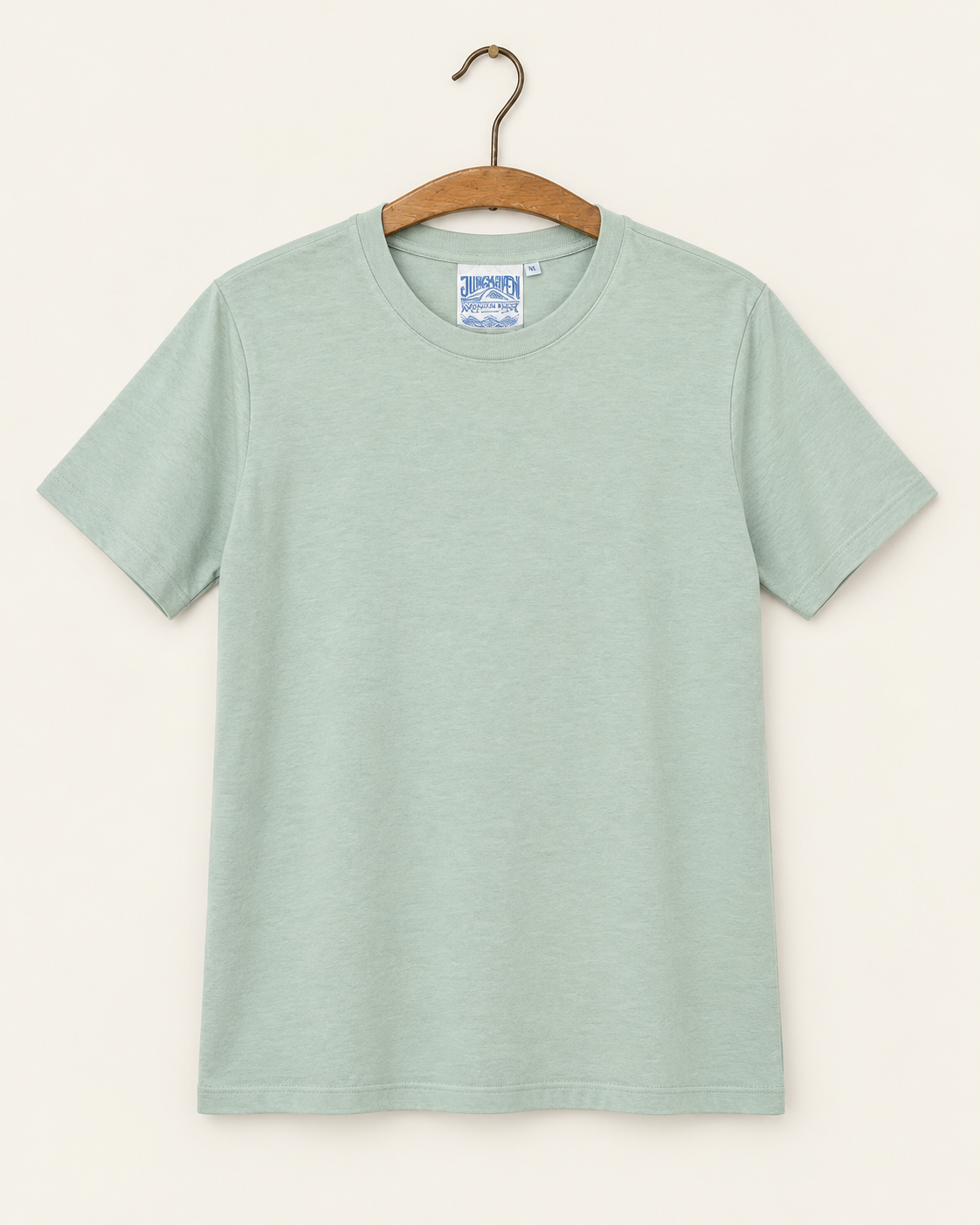 Jungmaven - T-Shirt Jung - Vert Stormy - sur cintre