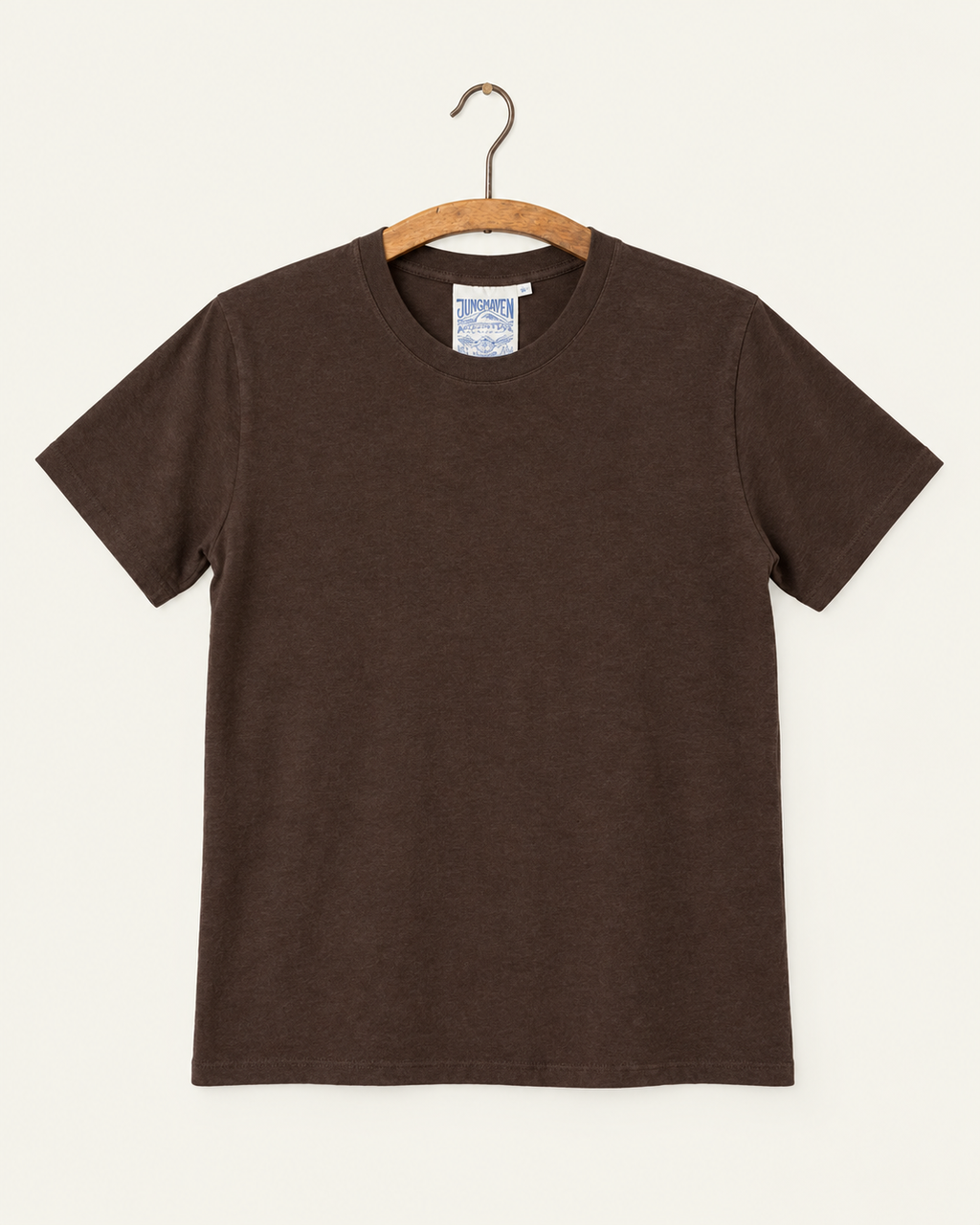 Jungmaven - T-Shirt Jung - Grains De Café - sur cintre