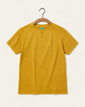 Good On - T-Shirt Manches Courtes Crew - Curcuma - sur cintre
