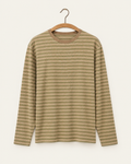 Another Aspect - T-shirt rayé 3.0 JPN - Rayures vertes - sur cintre