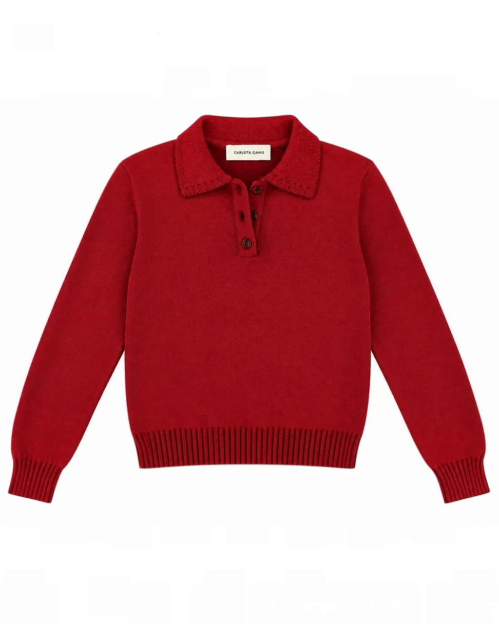 Carlota Cahis - Mustang Polo Shirt - Red