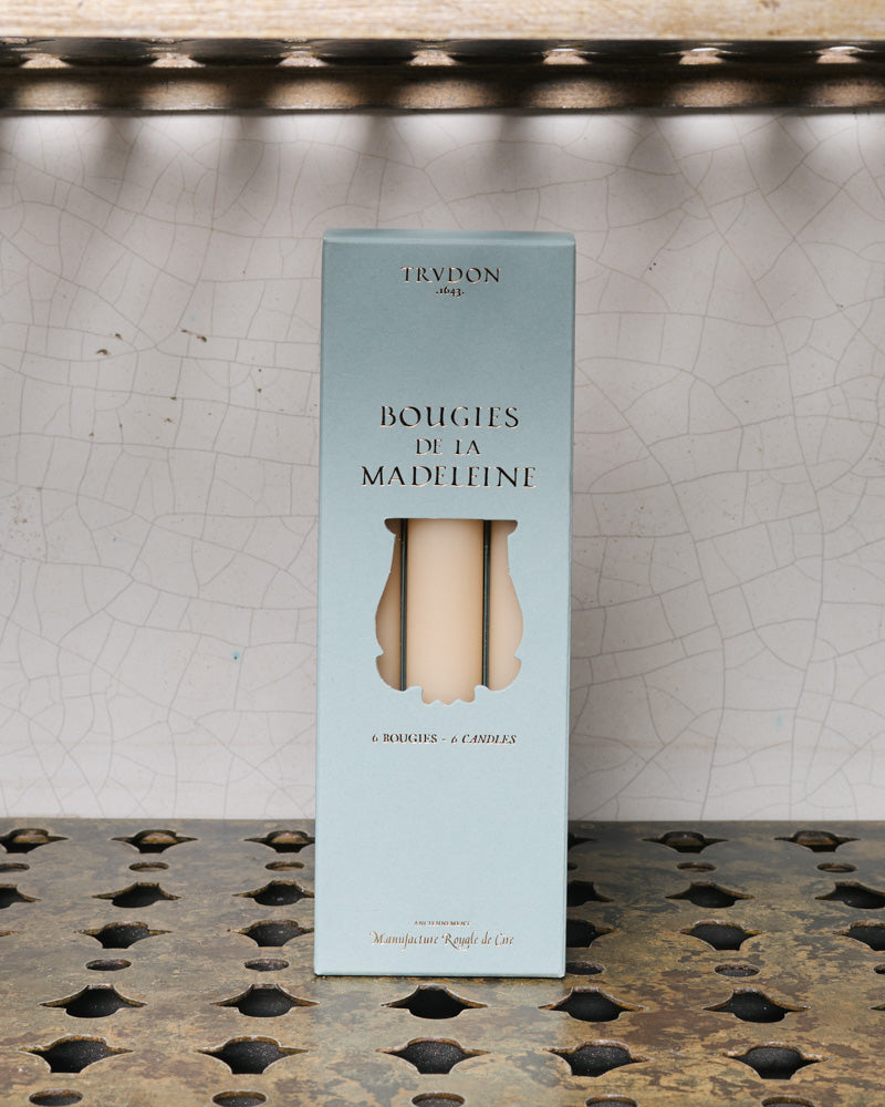 Trudon - Lot De 6 Bougies Madeleine - Pierre