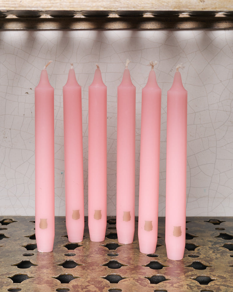 Trudon - Lot De 6 Bougies Madeleine - Rose Tendresse