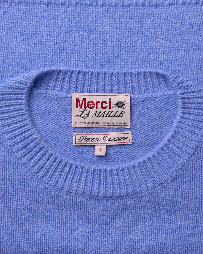 Merci - Pull Charlotte - Bleu Denim