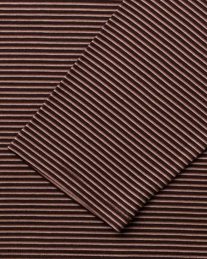 Merci - Julian T-Shirt - Brown & Beige
