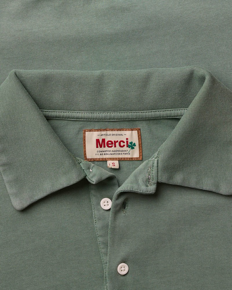 Merci - Polo Silas - Kaki Délavé