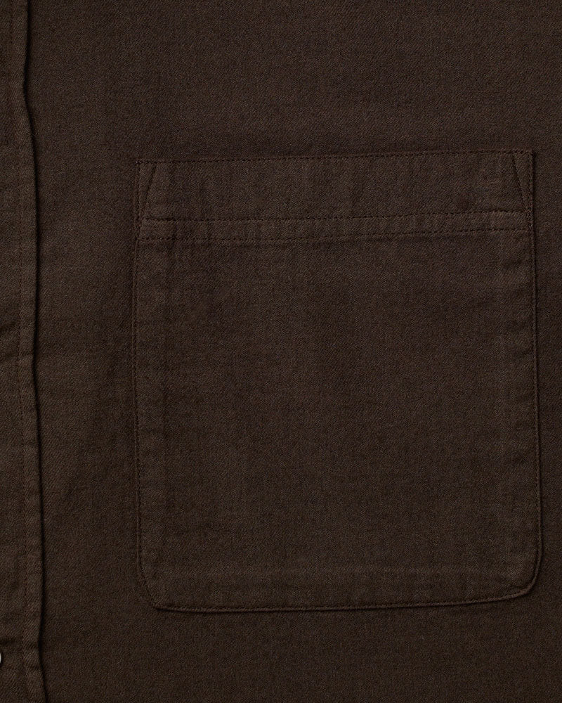 Merci - Chemise Pietro Flanelle - Marron