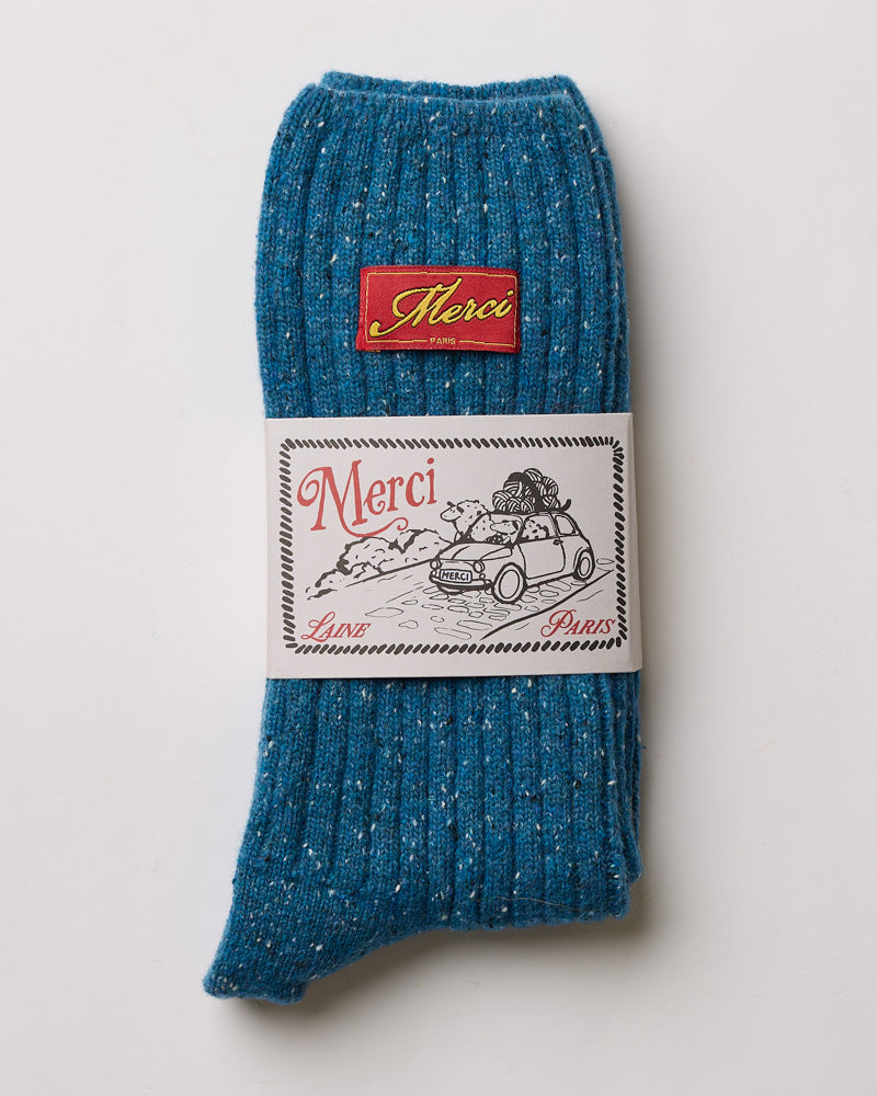 Merci - Chaussettes Sacha - Marine