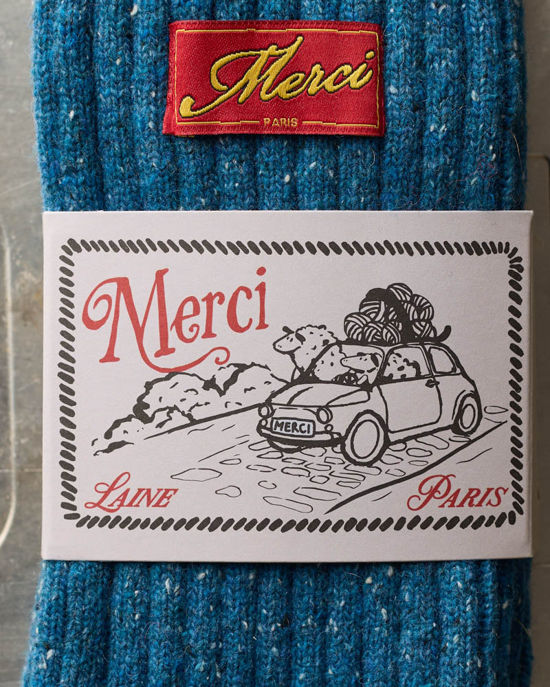 Merci - Chaussettes Sacha - Marine