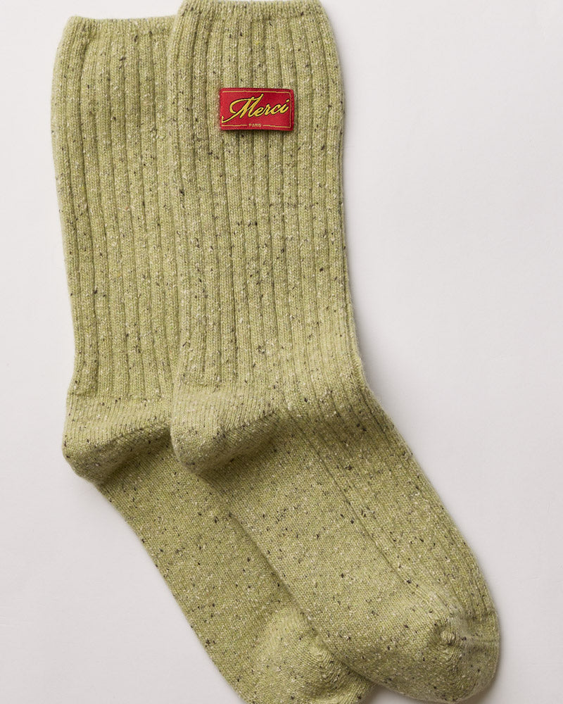Merci - Chaussettes Sacha - Vert