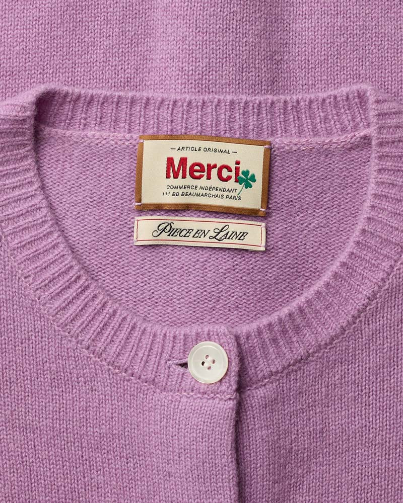 Merci - Grace cardigan - Lilac