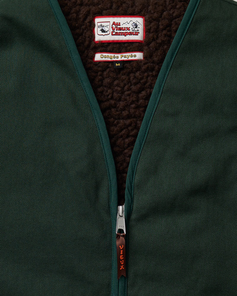 Au Vieux Campeur - Congés Payés - Veste Louis - Vert