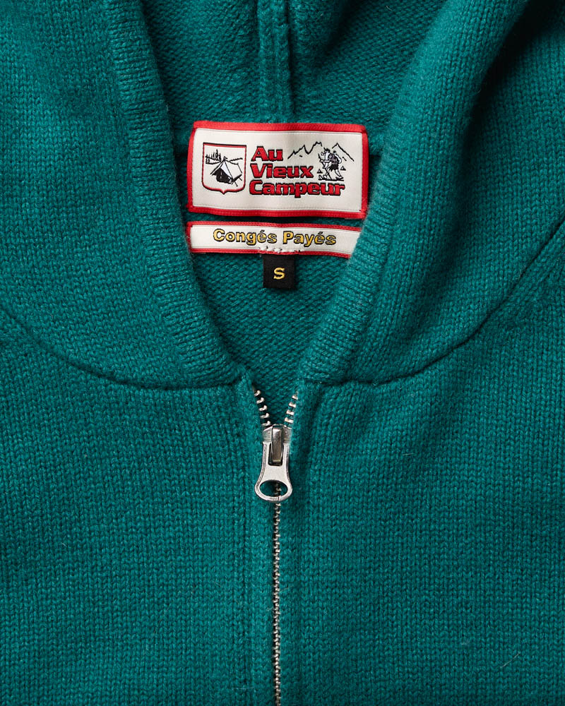 Au Vieux Campeur - Congés Payés - Pull Daisy - Vert Canard