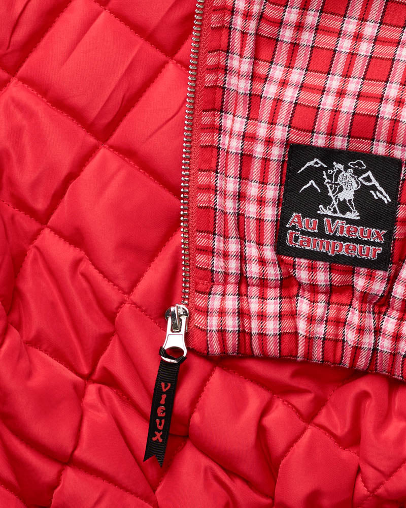 Au Vieux Campeur - Paid Leave - Claudine Carreaux Jacket - Pink
