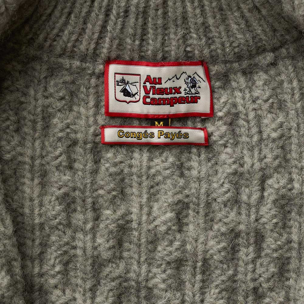 Au Vieux Campeur - Congés Payés - Cardigan Elena - Gris Chiné
