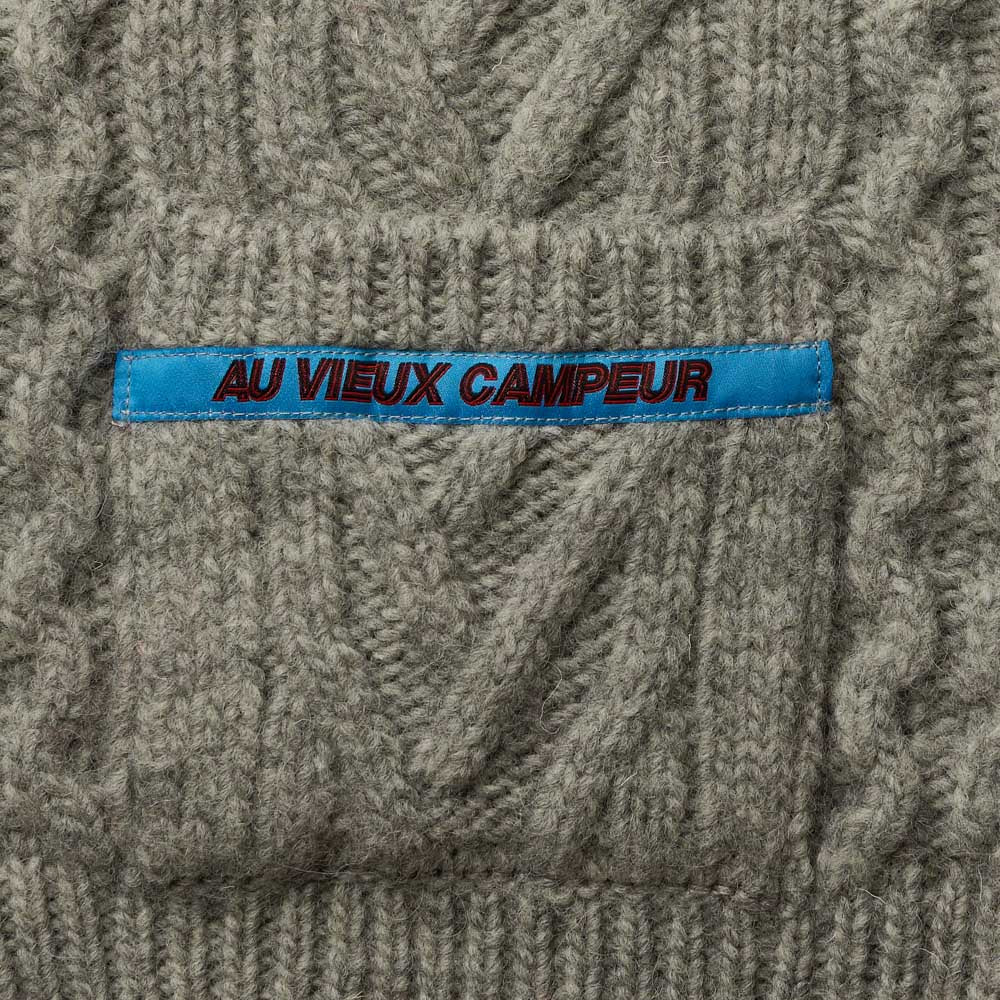 Au Vieux Campeur - Congés Payés - Cardigan Elena - Gris Chiné