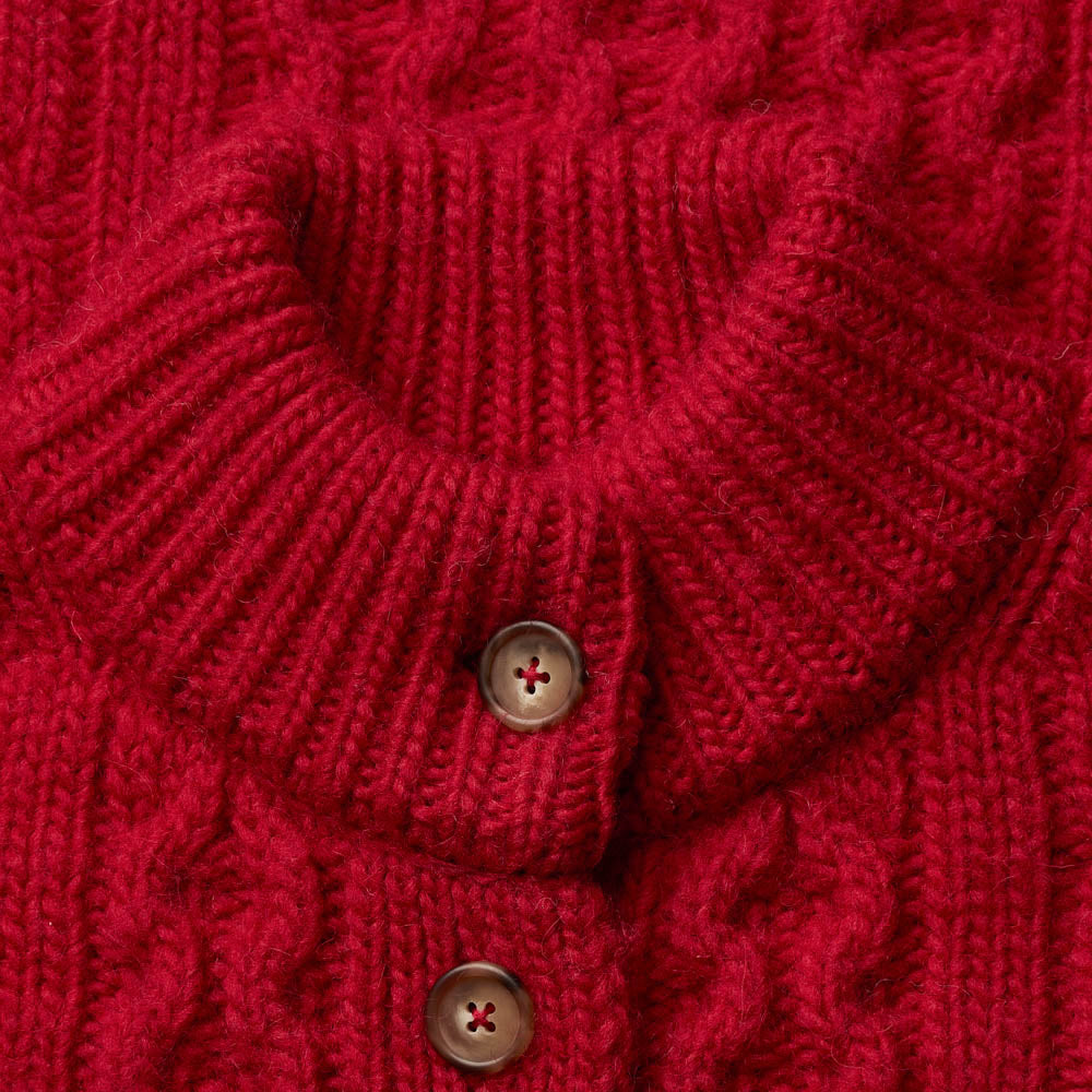 Au Vieux Campeur - Congés Payés - Cardigan Elena - Rouge