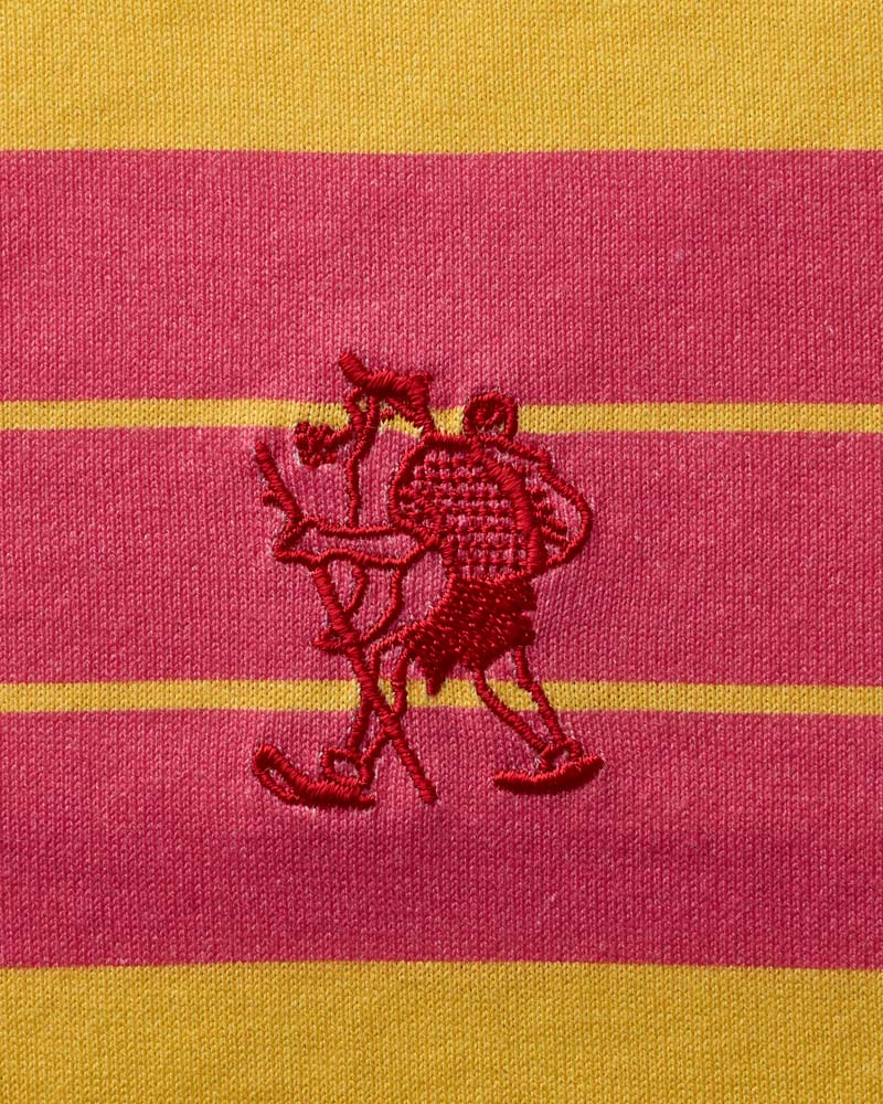 Au Vieux Campeur - Paid Leave - Bianca T-Shirt - Yellow Pink & Red