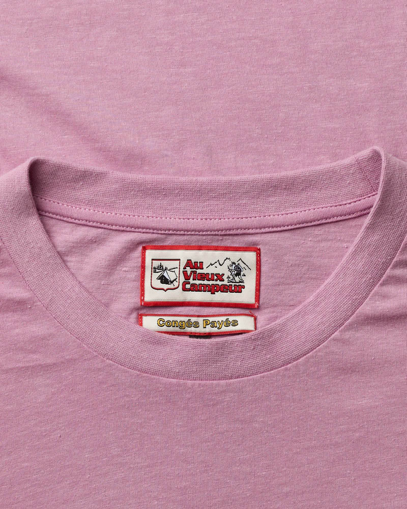 Au Vieux Campeur - Congés Payés - T-shirt Mercer - Mauve
