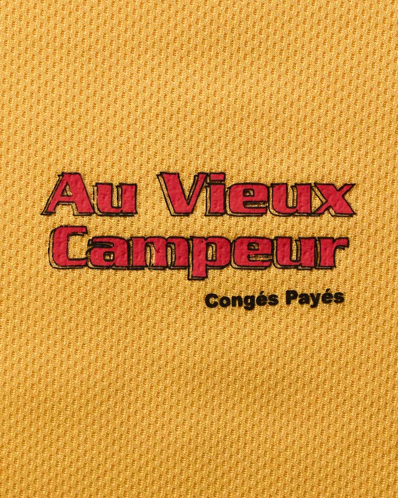 Au Vieux Campeur - Congés Payés - T-shirt Otis Manches Courtes - Jaune