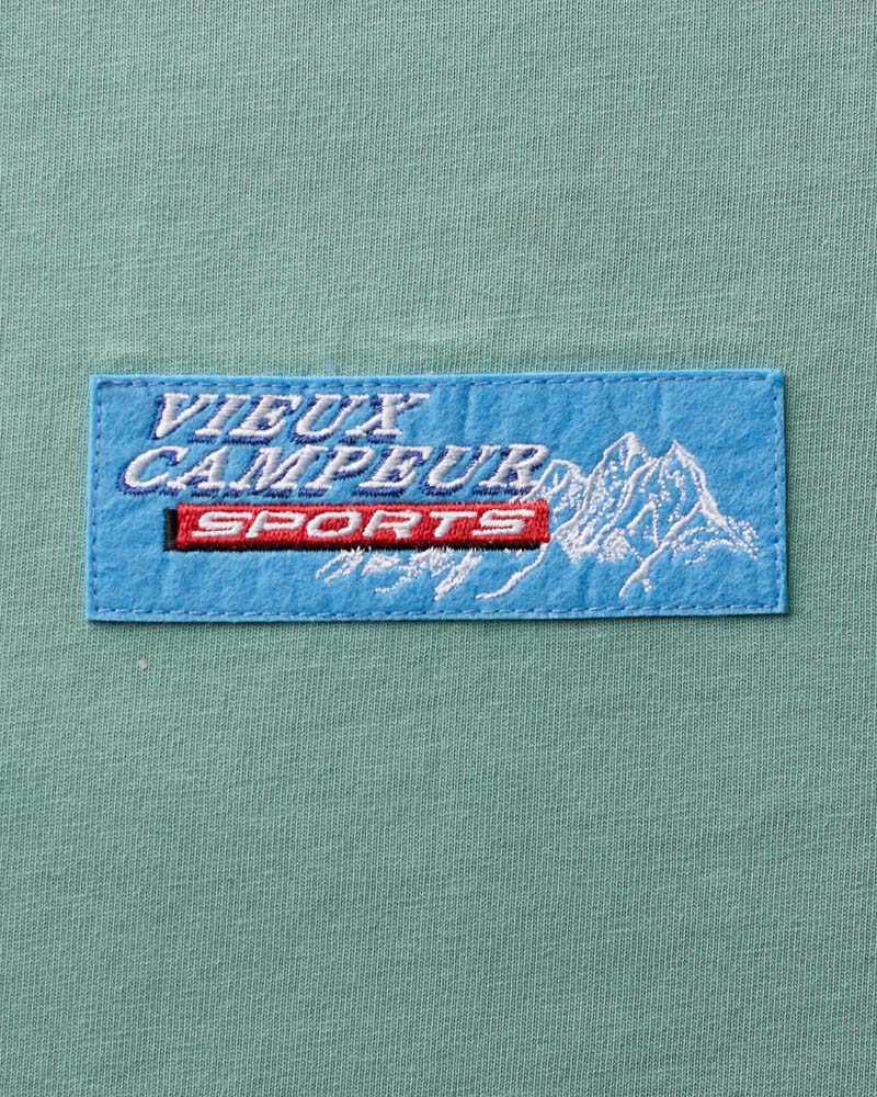 Au Vieux Campeur - Congés Payés - T-shirt Jace - Bleu & Vert