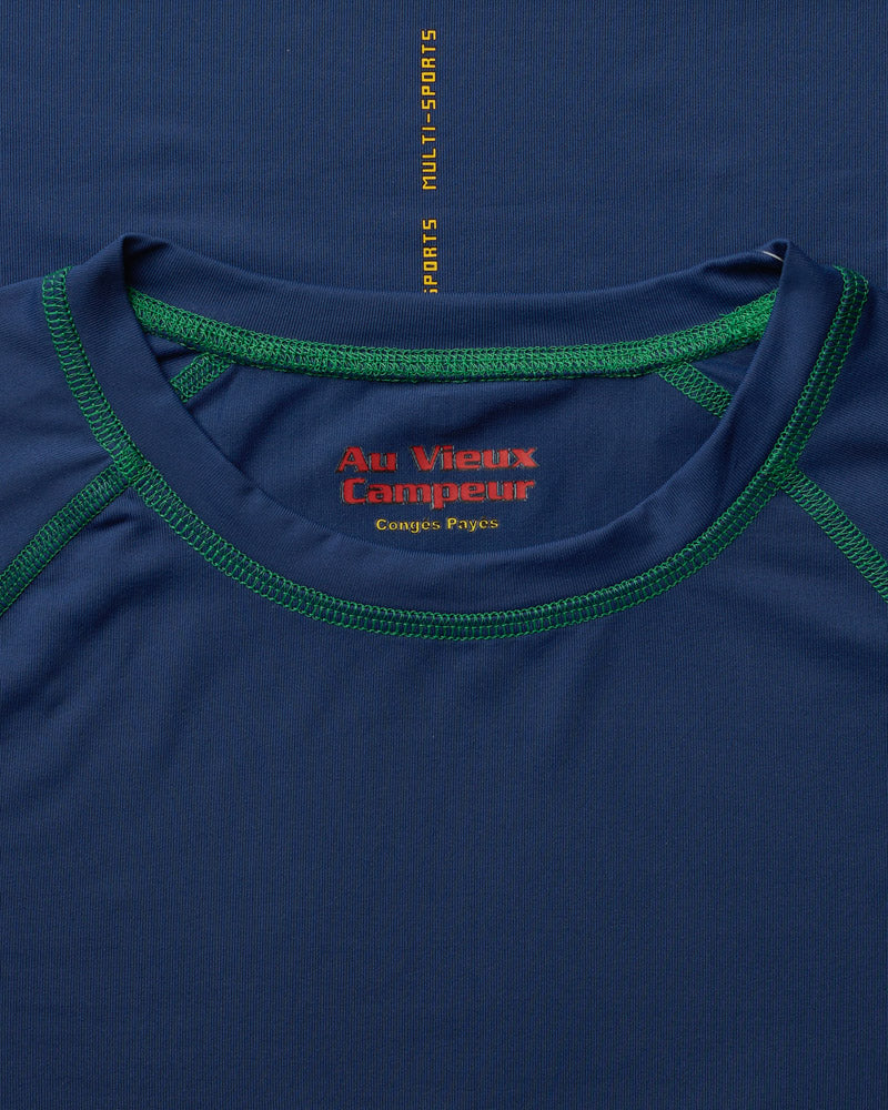 Au Vieux Campeur - Congés Payés - T-shirt Otis Manches Longues - Marine