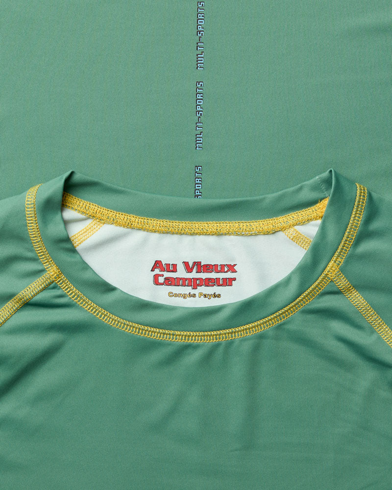 Au Vieux Campeur - Congés Payés - T-shirt Otis Manches Longues - Vert