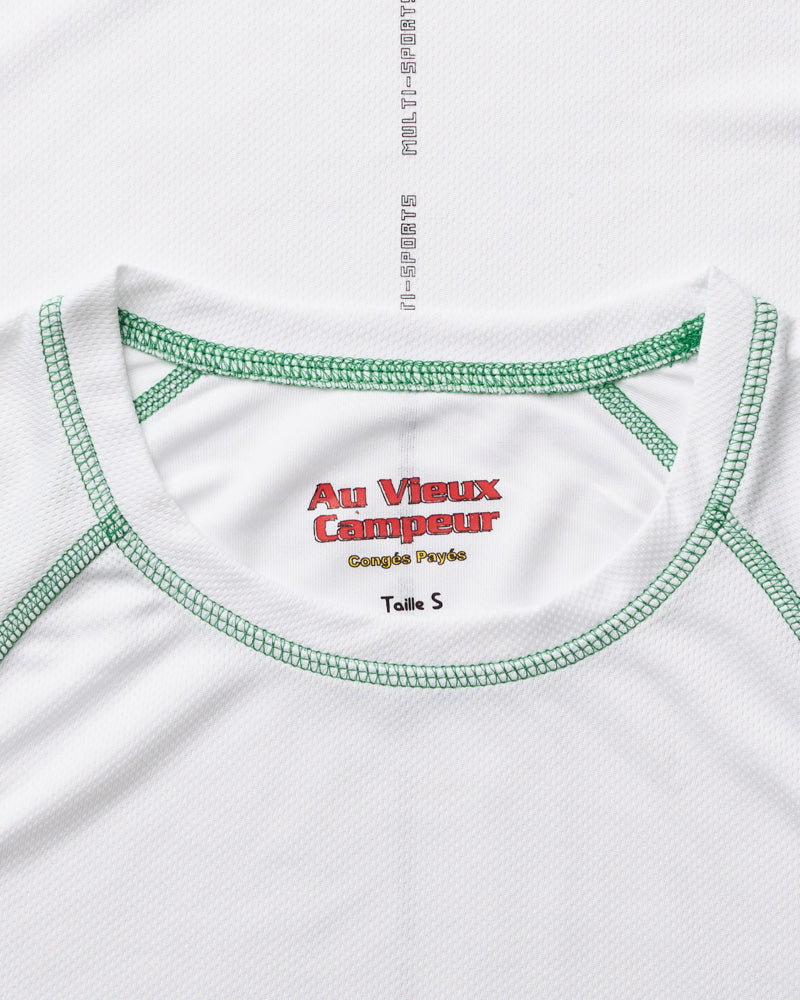 Au Vieux Campeur - Congés Payés - T-shirt Otis Manches Courtes - Blanc