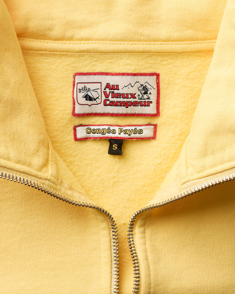Au Vieux Campeur - Congés Payés - Sweat Winnie - Jaune