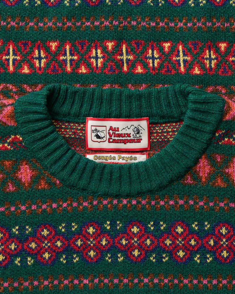 Au Vieux Campeur - Congés Payés - Pull Elias - Vert